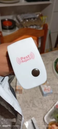 Foto enviada por un cliente con su repelente