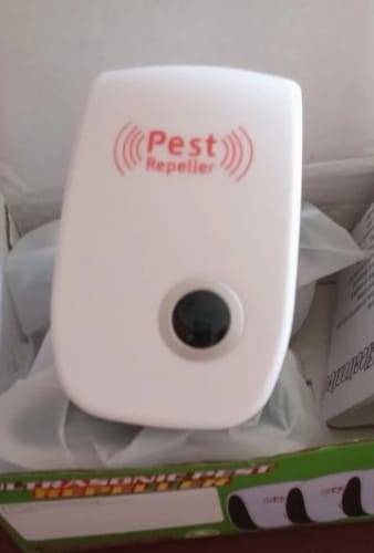 Foto enviada por un cliente con su repelente