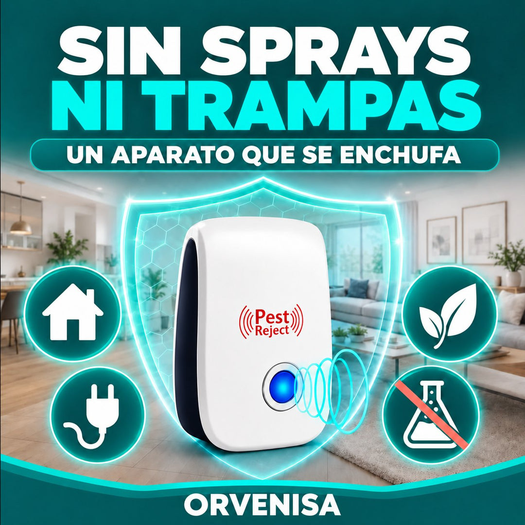 Sin sprays ni trampas: un aparato que se enchufa