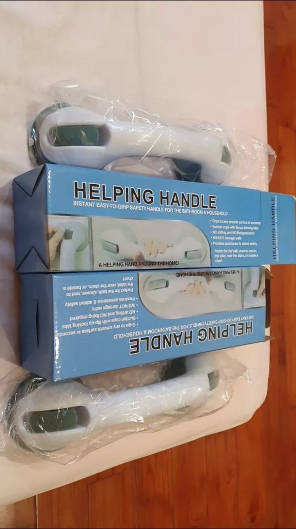 Foto de un cliente con su asidero Orvenisa