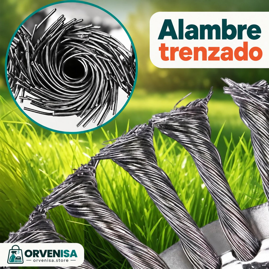 Alambre de acero trenzado
