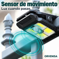 Sensor de movimiento: luz cuando pasas
