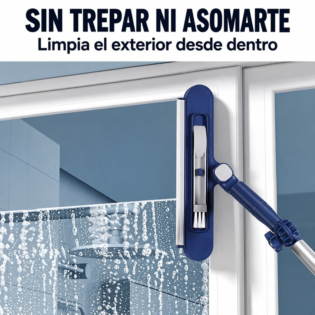 Limpia el exterior desde dentro