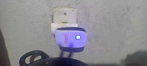 Foto enviada por un cliente con su repelente