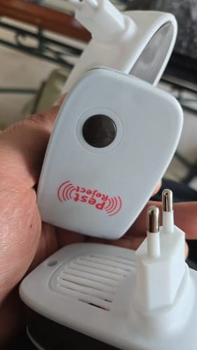 Foto enviada por un cliente con su repelente