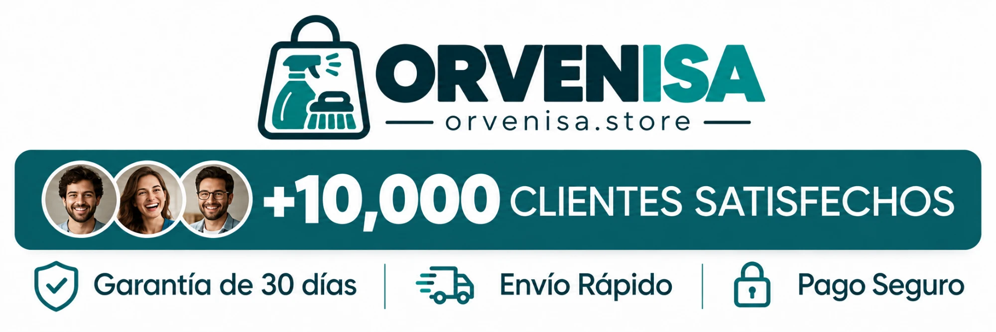 Envío gratis · Pago contra reembolso · Garantía de 30 días · Atención en español